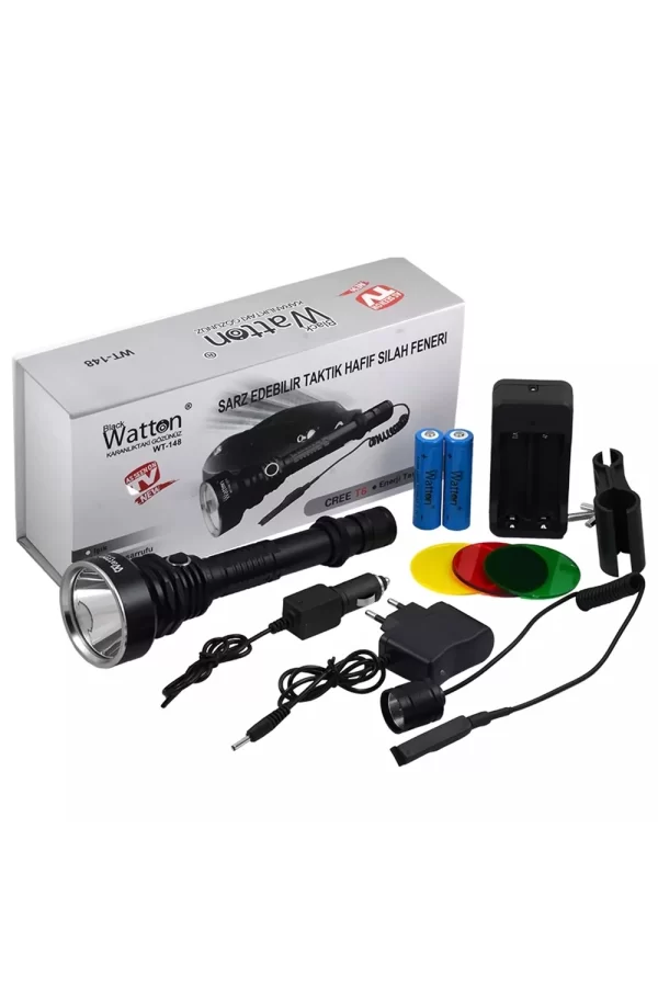 Orjinal 800 Lümen Tx6 Özel Avcı Feneri  Wt-148