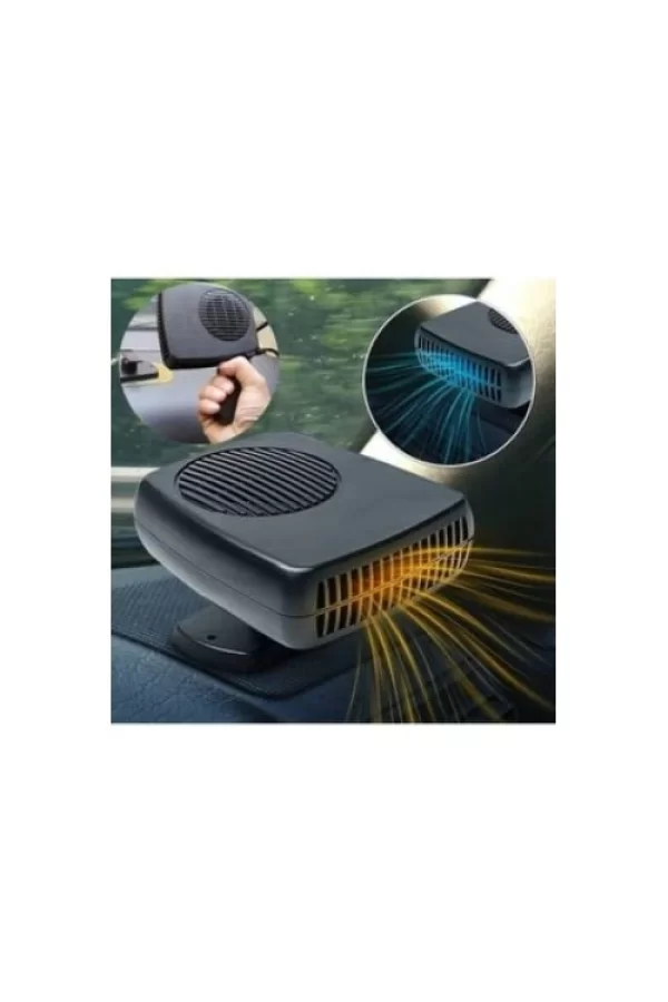 Oto Isıtıcı-soğutucu Fan Cam Buğu Çözücü Fan Araç Içi Isıtıcı-soğutucu Fan 12v Çakmaklık Girişli