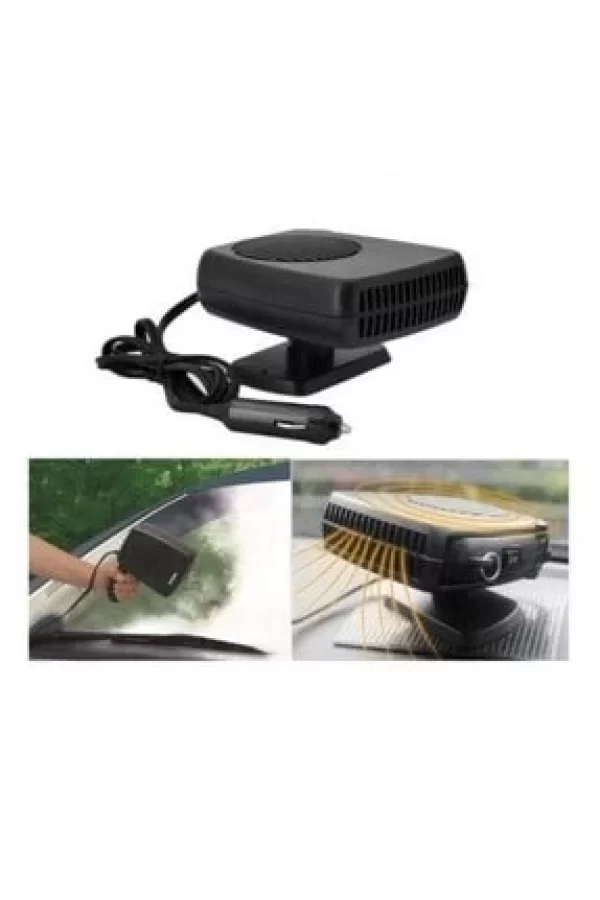 Oto Isıtıcı-soğutucu Fan Cam Buğu Çözücü Fan Araç Içi Isıtıcı-soğutucu Fan 12v Çakmaklık Girişli