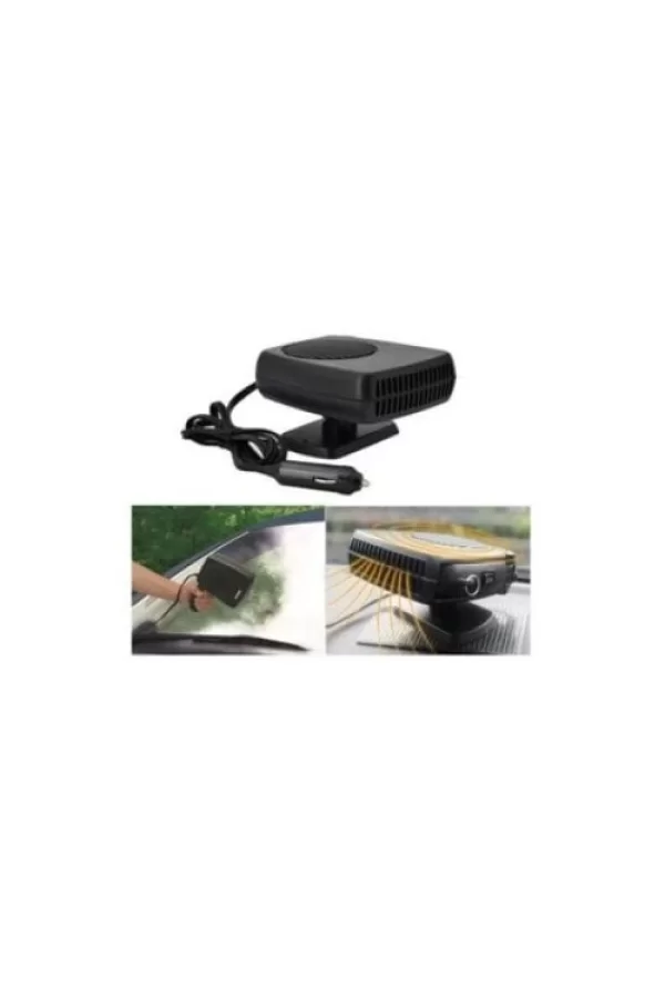 Oto Isıtıcı-soğutucu Fan Cam Buğu Çözücü Fan Araç Içi Isıtıcı-soğutucu Fan 12v Çakmaklık Girişli