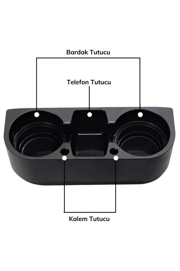 Oto Koltuk Yanı Bardak Tutucu Organizer