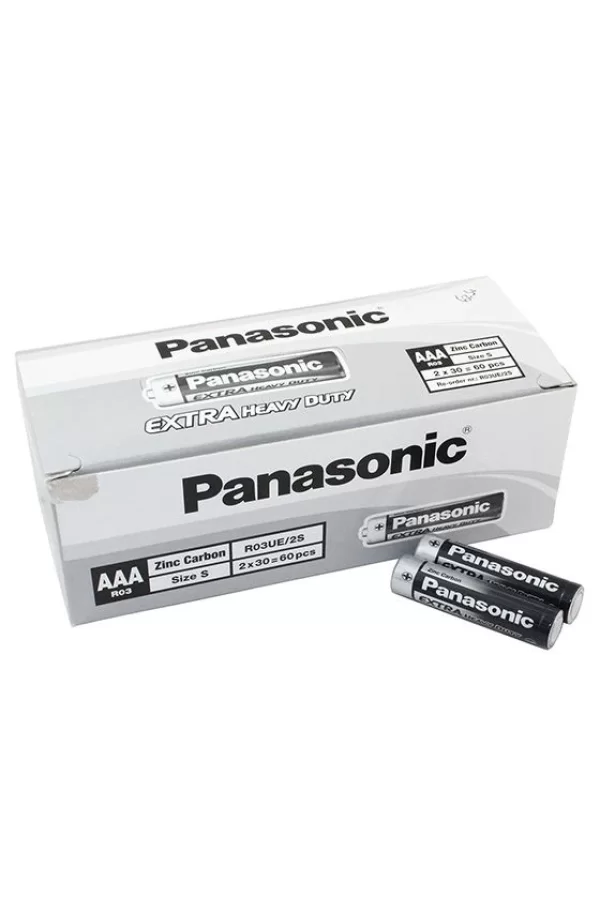 Panasonic Manganez İnce Kalem Aaa Pil 60lı Paket