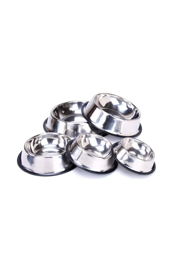 Paslanmaz Çelik Metal Mama Kabı 26 cm.