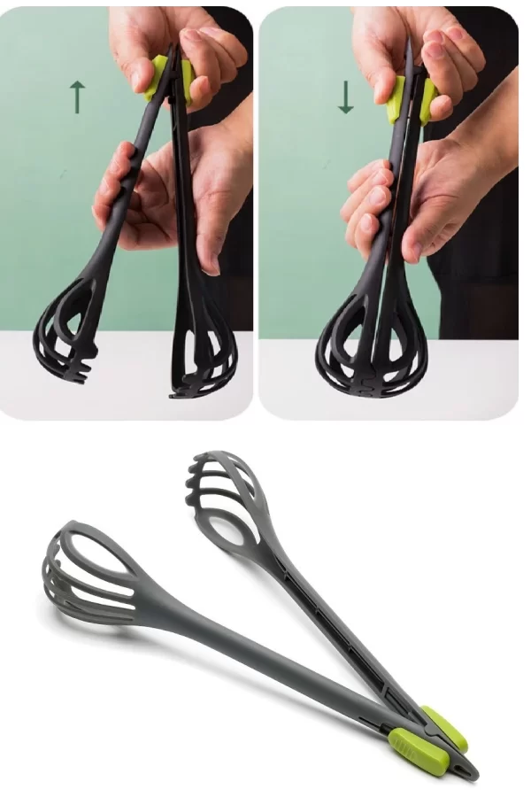 Paslanmaz Mutfak Maşası - 27 Cm Mangal Barbekü Maşası