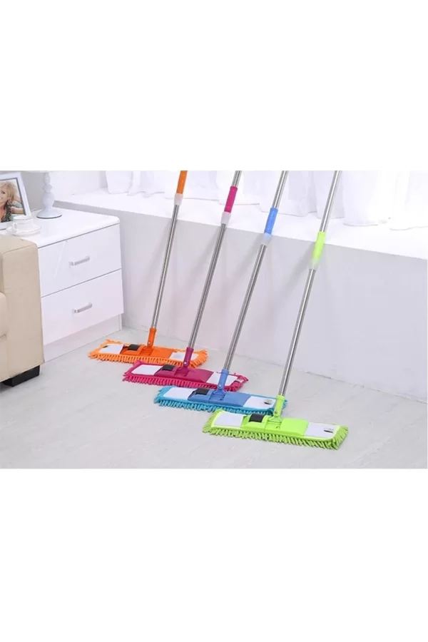 Paspas Yedeği Mikrofiber Makarna Mop Paspas Yedeği 60 Cm