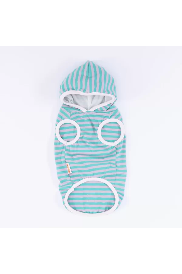 Pawstar Aqua Sunny Kapşonlu Tişört XLarge 34*38*55 cm