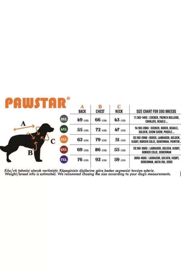 Pawstar Green Crab Tişört Large 30x33x46 cm