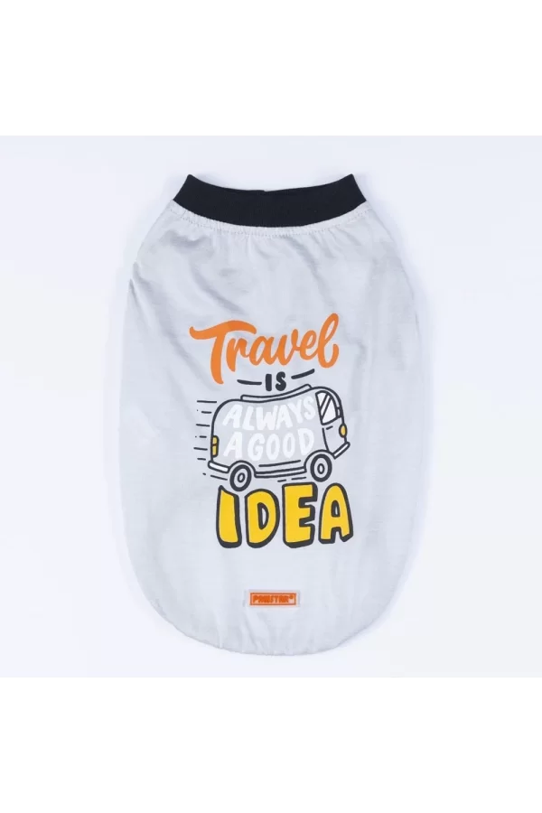 Pawstar Grey Travel Tişört XLarge 34*38*55 cm