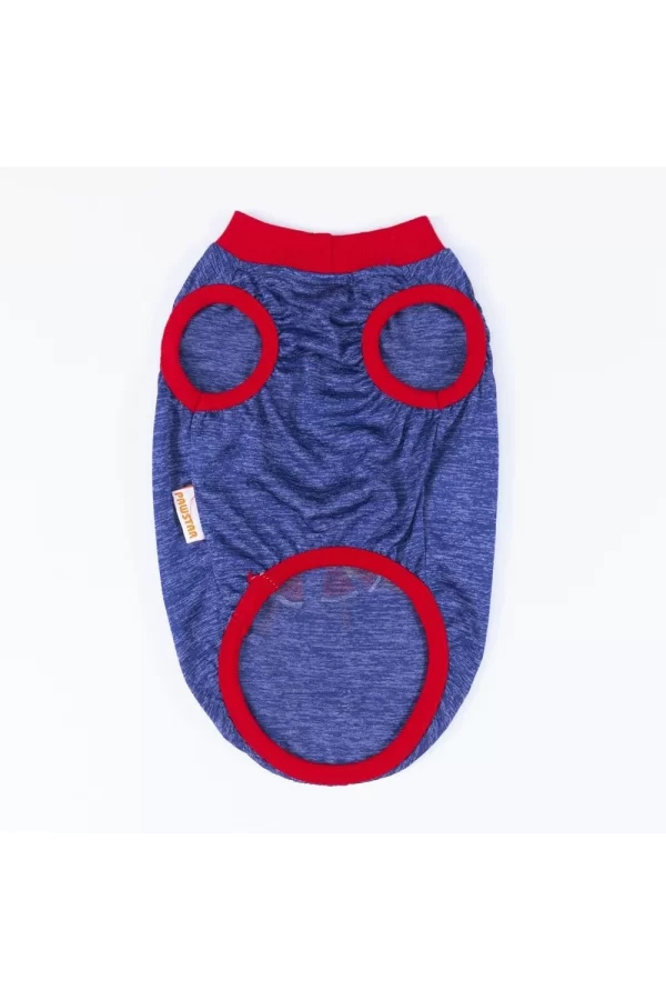 Pawstar Navy Blue Summer Time Büyük T-shirt 4XLarge  47X55X72 CM
