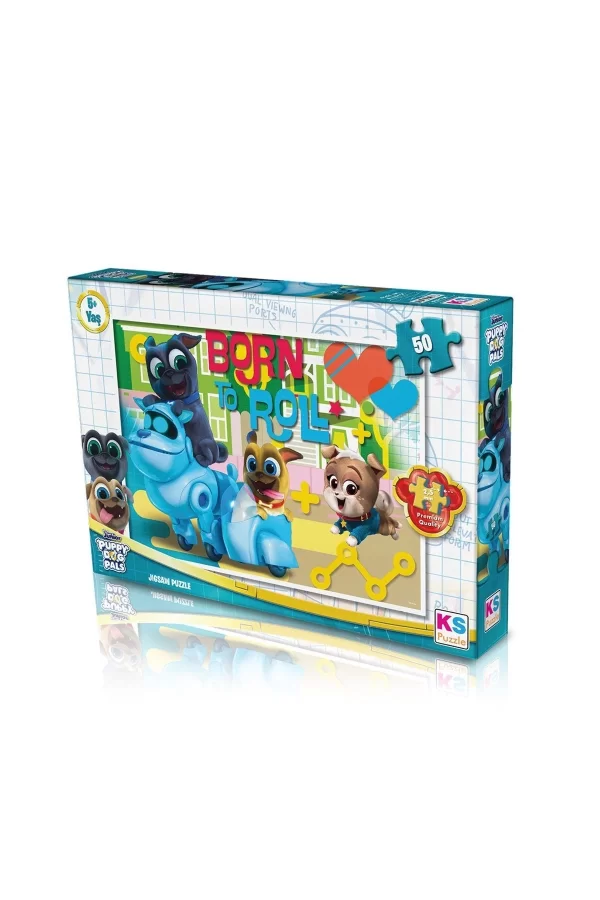 Pdp709 Puppy Dog Pals 50 Parça Çocuk Puzzle -ks Puzzle