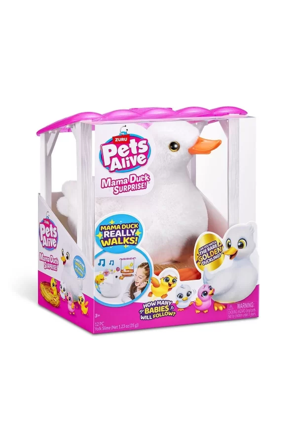 Pel03000 Pets Alive Anne Ve Yavru Ördekler