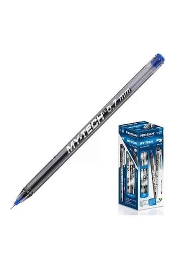 Pensan My Tech Tükenmez Kalem 0.7 Mm Mavi 25li
