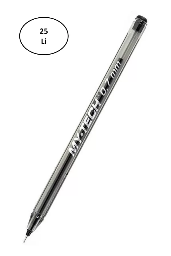Pensan My Tech Tükenmez Kalem 0.7 Mm Siyah 25li
