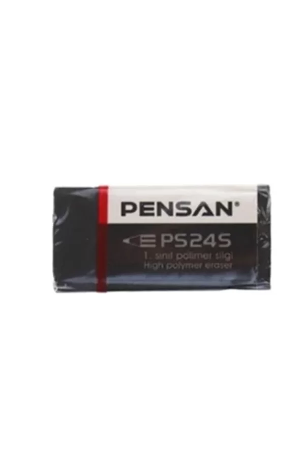 Pensan Pss-24S Siyah Silgi 24lü