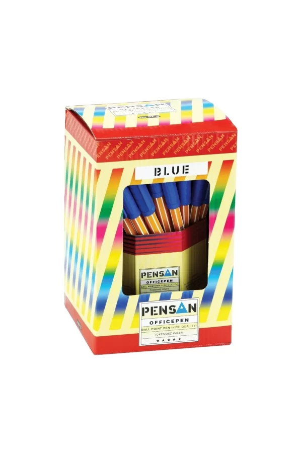 Pensan Tükenmez Kalem Offispen 1 Mm Mavi 60lı