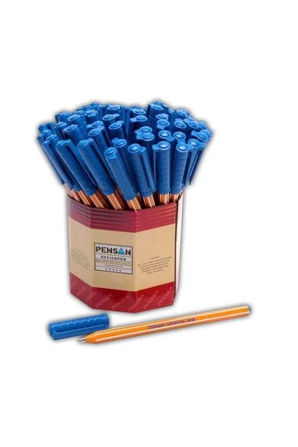 Pensan Tükenmez Kalem Offispen 1 Mm Mavi 60lı