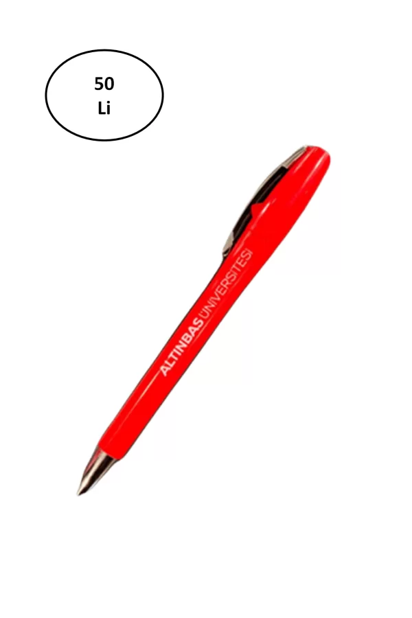 Pensan Üçgen Tr-23 Tükenmez Kalem Kırmızı 50 Li