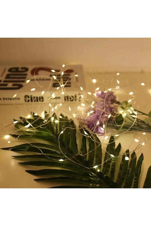 Peri Led Işık 5 Metre Gün Işığı Dekor Lambası 50 Ledli