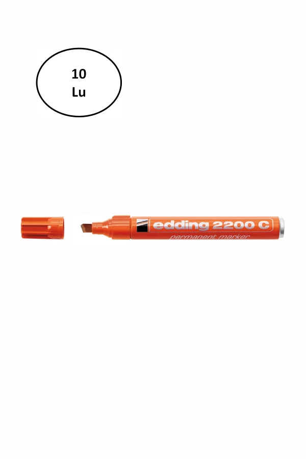 Permanent Markör Kırmızı E-2200 10lu