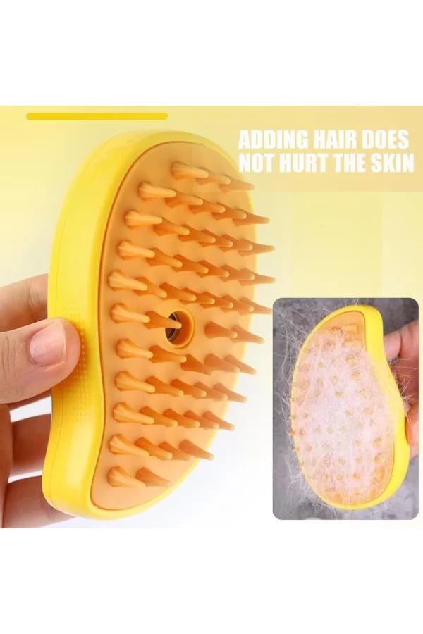 Pet Brush Buharlı Şarjlı Kedi Köpek Yıkama Aparatı
