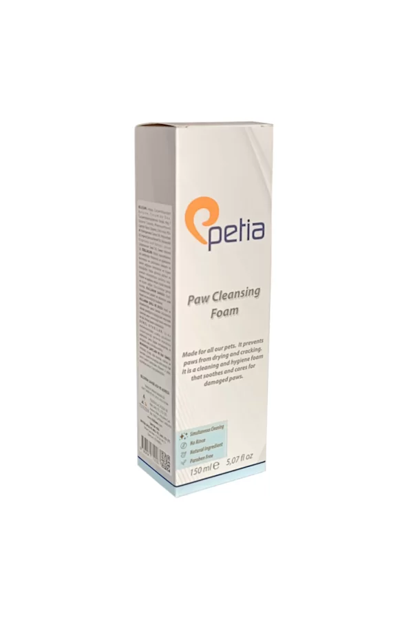 Petia Paw Cleansing Foam Doğal Kedi Köpek Pati Temizleme Köpüğü 150 ml