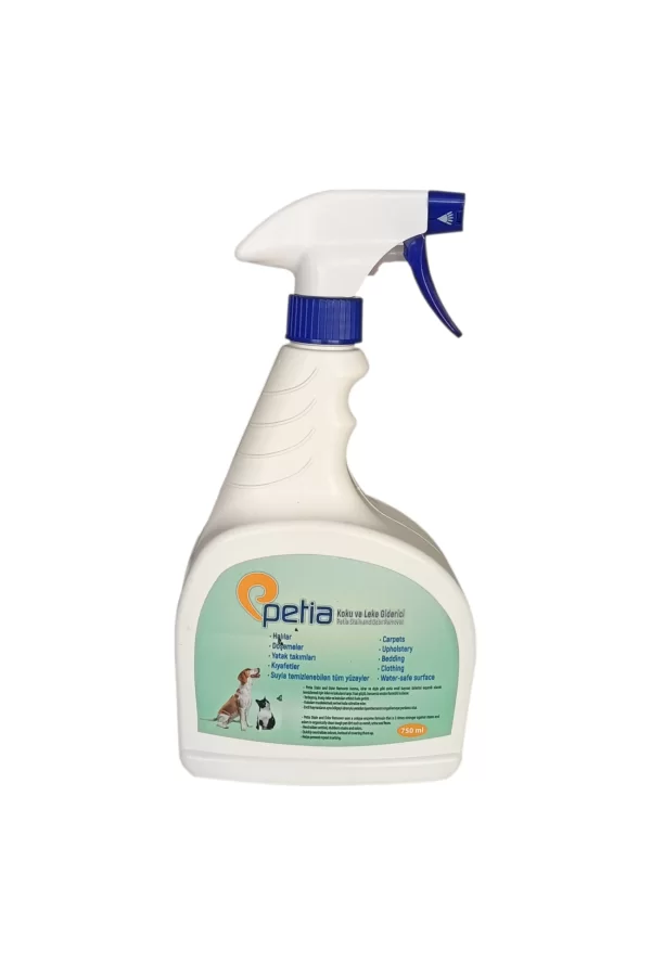 Petia Stain And Odor Remover Kedi Köpek Koku Ve Leke Giderici Sprey 750 ml