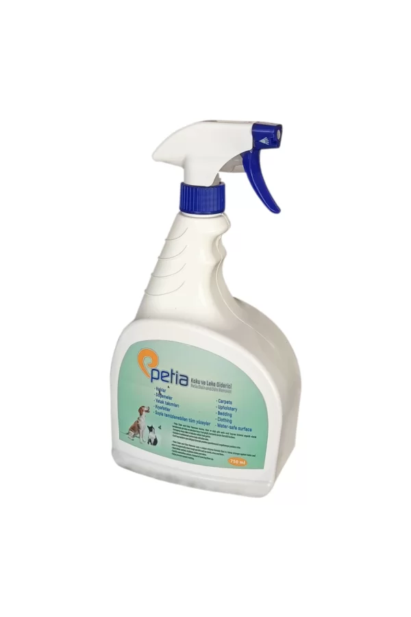 Petia Stain And Odor Remover Kedi Köpek Koku Ve Leke Giderici Sprey 750 ml