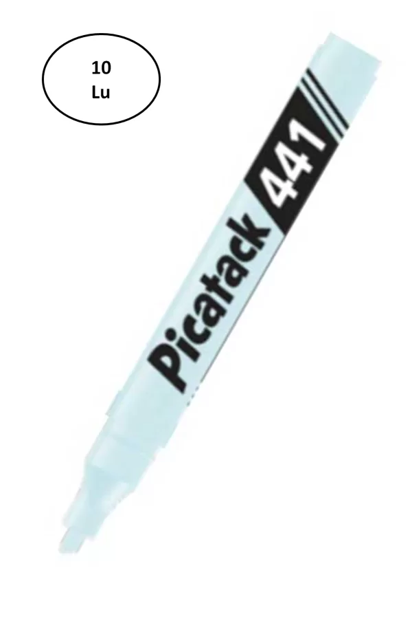 Picatack 441 Fosforlu İşaretleme Kalemi Pastel Yeşil 10lu