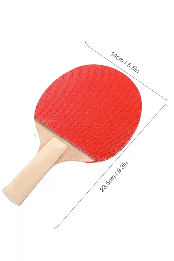Ping Pong Masa Tenisi Seti Tenis Raketi Seti 2 Raket + 3 Ping Pong Topu  Spor Aksesuarları