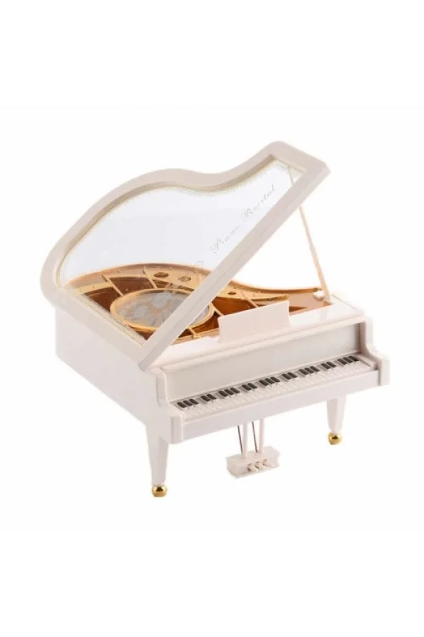 Piyano Tasarımlı Balerin Müzik Kutusu