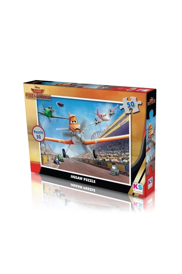 Pl709 Ks Planes / 50 Parça Puzzle