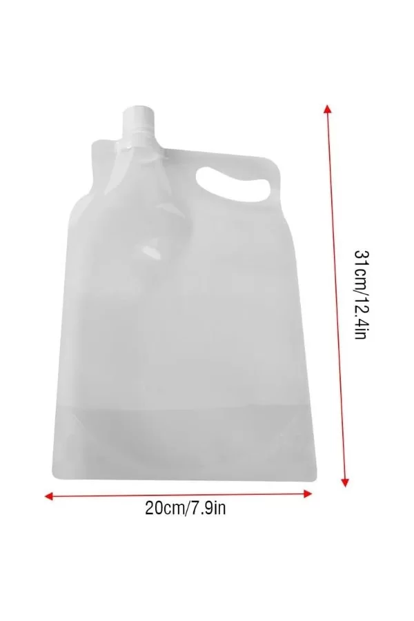 Plastik Kapaklı Su Torbası 1 Litre