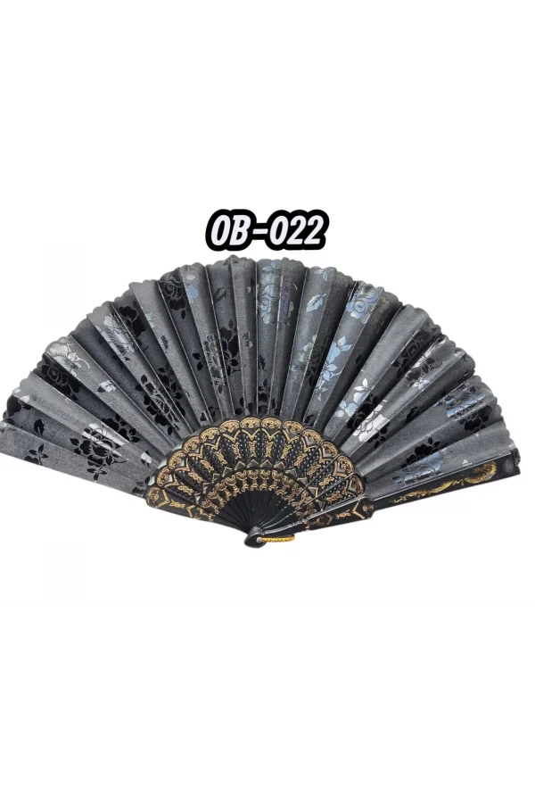Plastik Kumaş Yelpaze 12li Ob-022