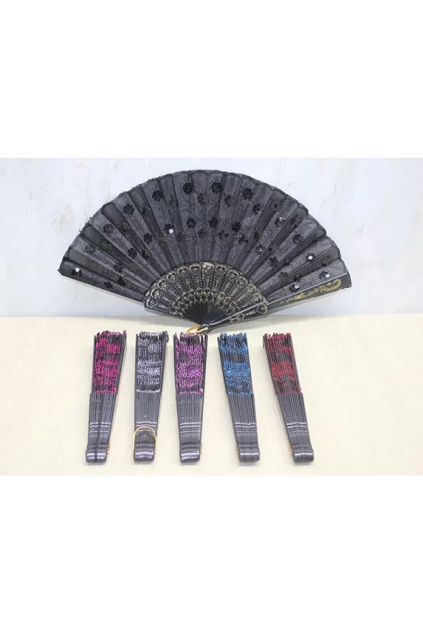 Plastik Pullu Yelpaze Alk3567