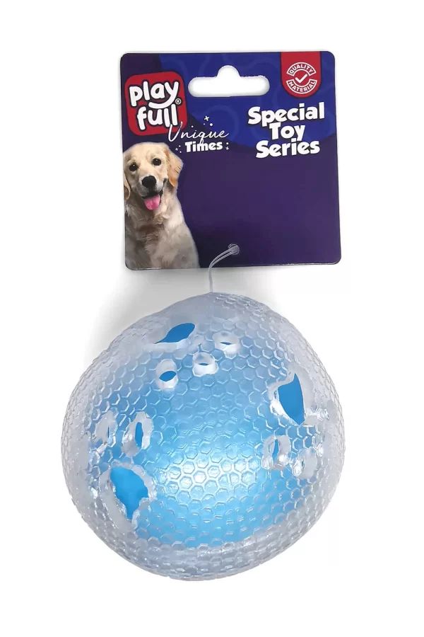 Playfull Kauçuk Sesli Top Köpek Oyuncağı 7,5 Cm