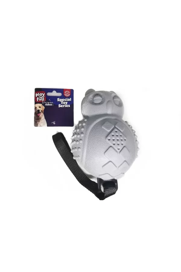 Playfull Sesli Lüx Baykuş Köpek Eğitim Oyuncağı 30x10 Cm Sarı