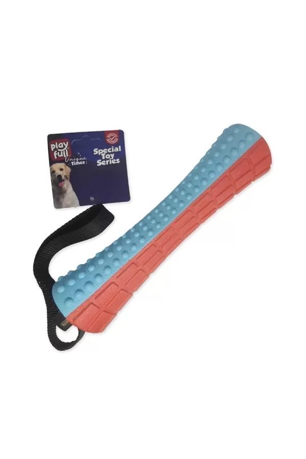 Playfull Sesli Lüx Köpek Eğitim Oyuncağı 37x5 Cm Turuncu