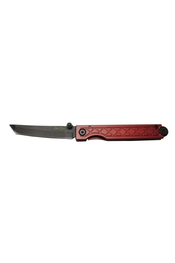 Pocket Samurai 7425 Rd Kırmızı Kamp / Outdoor Çakı 18cm - Manuel, Kemerlikli, Kutulu
