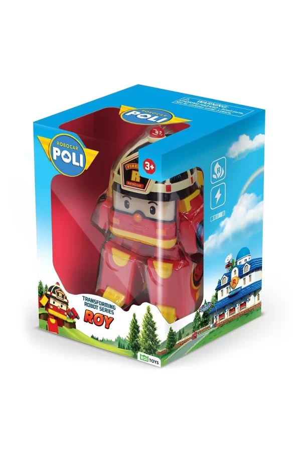 Polı Mrt-0652 Robocar Poli Transforming Robot Roy Figür -necotoys