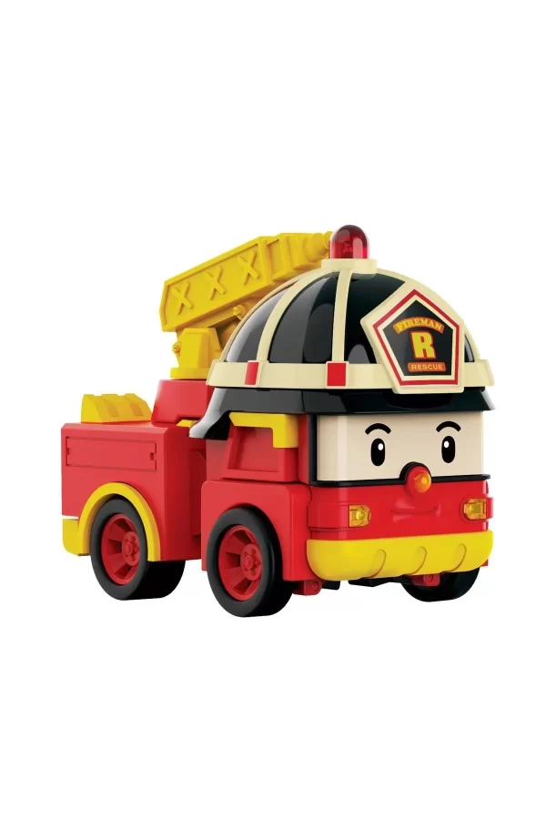 Polı Mrt-686 Sesli Ve Işıklı Robocar Poli Büyük Transforming Robot Roy -necotoys