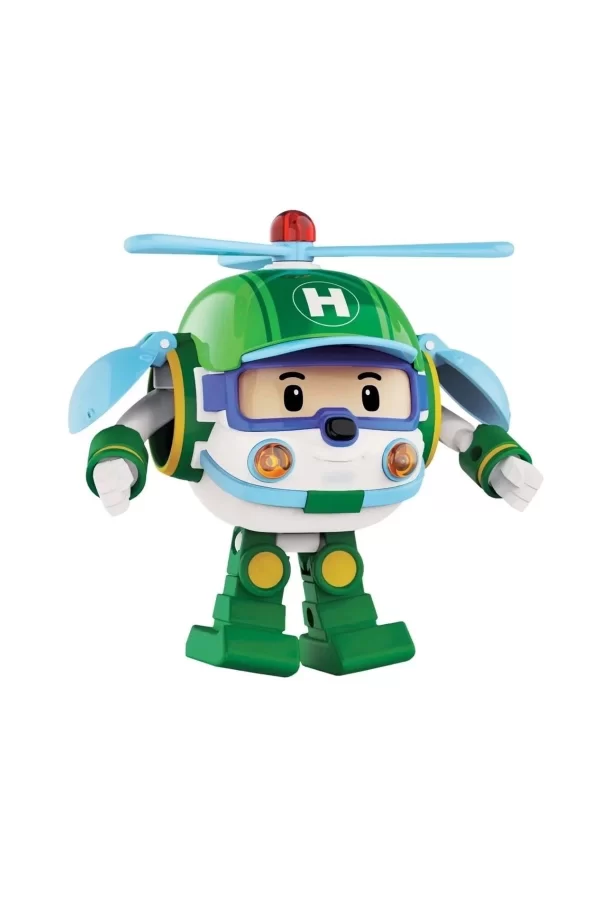 Polı Mrt-688 Sesli Ve Işıklı Robocar Poli Büyük Transforming Robot Helly -necotoys