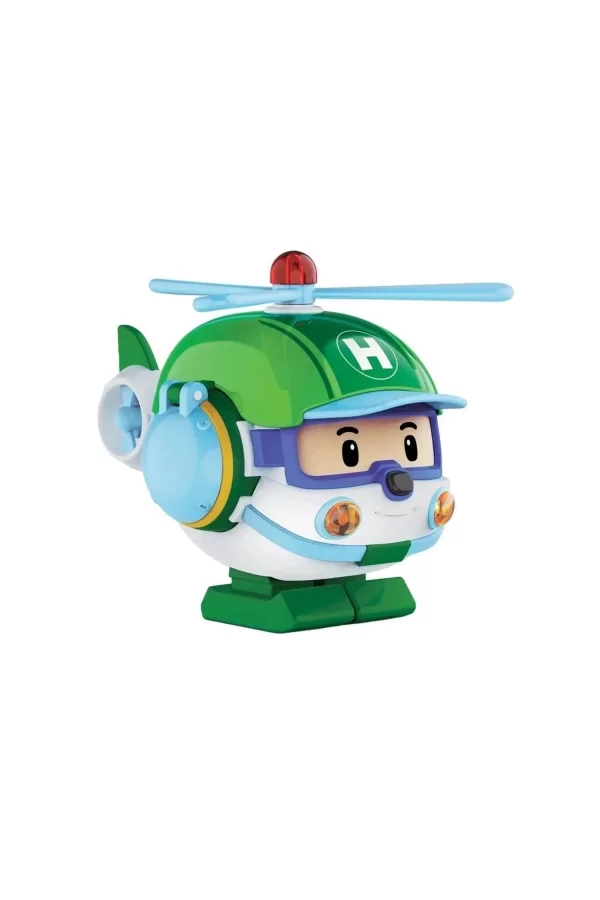 Polı Mrt-688 Sesli Ve Işıklı Robocar Poli Büyük Transforming Robot Helly -necotoys