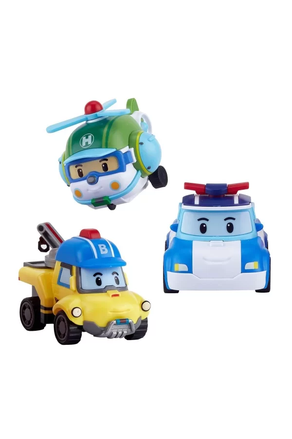 Polı-zr-912 Robocar Poli Gogo City Seri Poli Burky Helly Oyun Seti