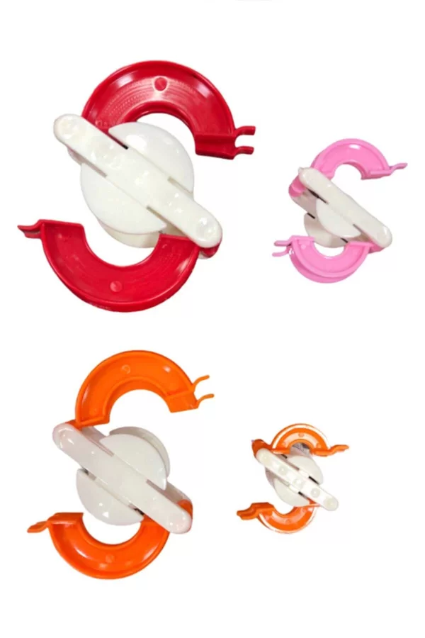 Ponpon Makinası 4lü Set Ponponmatik 4 Farklı Boy