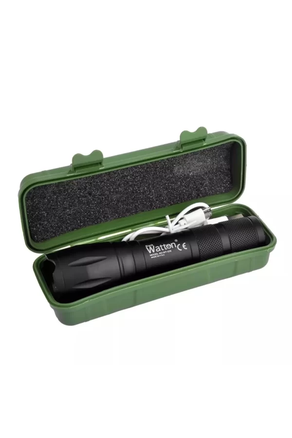 Powerbank Özellikli Uzun Menzilli El Feneri  Wt-039