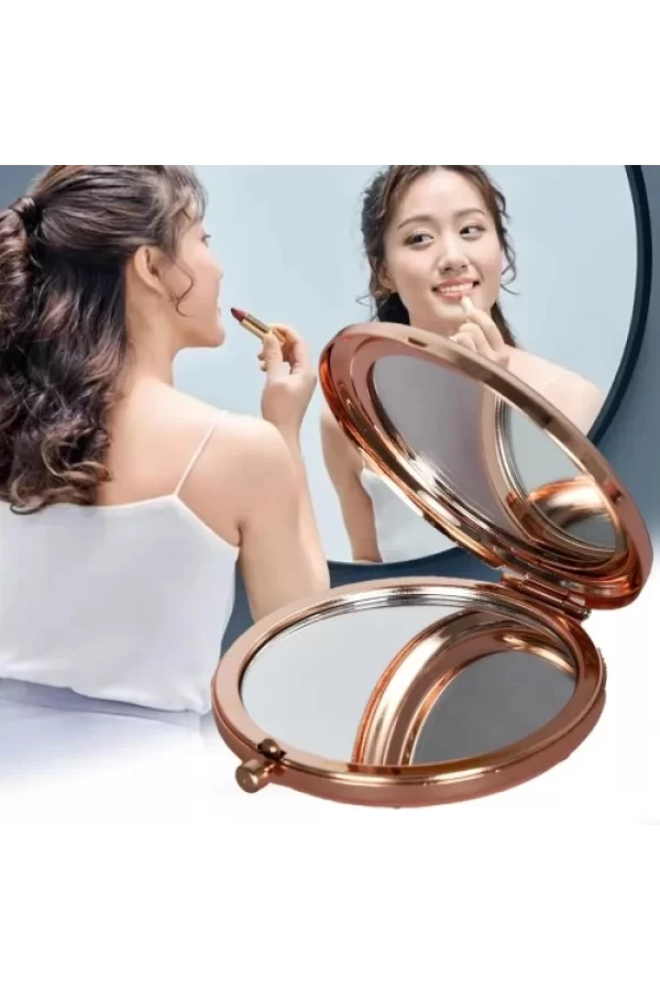 Promosyon Cep Aynası (Rose Renk)