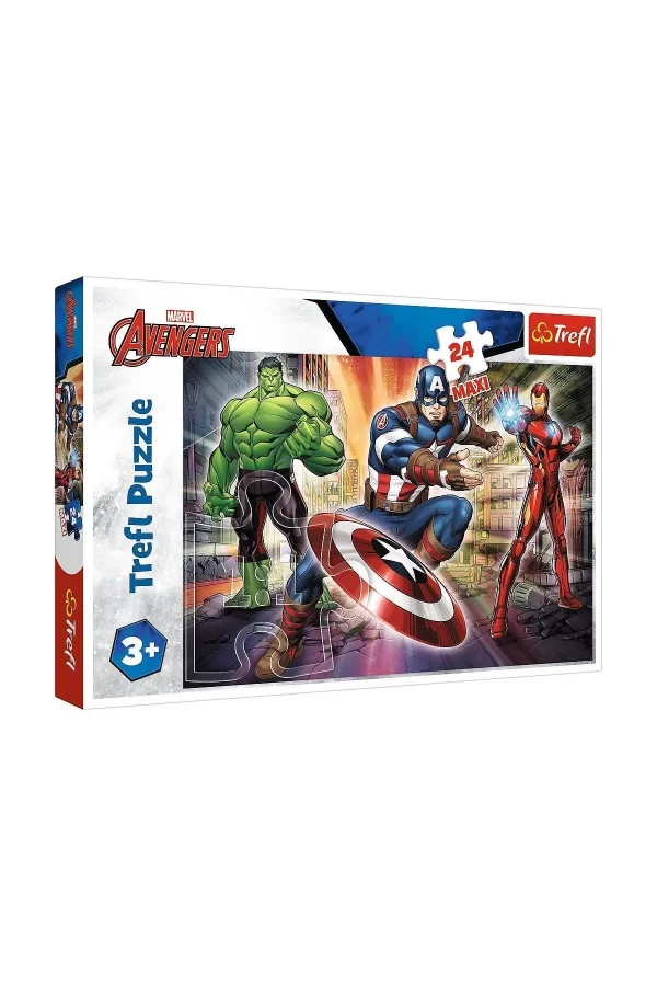 Puzzle-14321 Marvel 24 Parça Maxi Çocuk Puzzle
