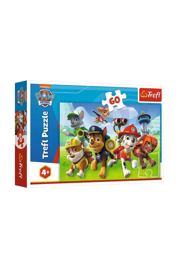 Puzzle-17321  Paw Patrol 60 Parça Puzzle