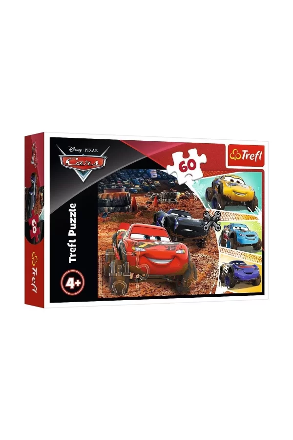 Puzzle-17327 Disney Cars 3 60 Parça Puzzle