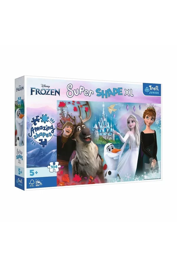 Puzzle-50017 Frozen 104 Parça Xl  Çocuk Puzzle